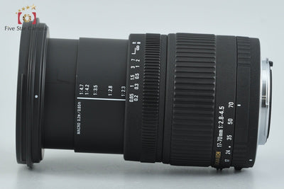 [Used] SIGMA 17-70mm f/2.8-4.5 for SIGMA SA Mount