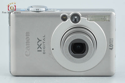 【中古】Canon キヤノン IXY Digital 50 シルバー コンパクトデジタルカメラ 元箱付き