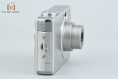 【中古】Canon キヤノン IXY Digital 50 シルバー コンパクトデジタルカメラ 元箱付き