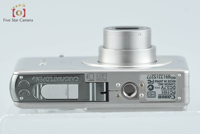 【中古】Canon キヤノン IXY Digital 50 シルバー コンパクトデジタルカメラ 元箱付き