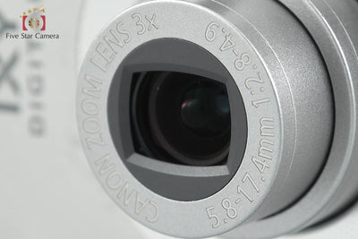 【中古】Canon キヤノン IXY Digital 50 シルバー コンパクトデジタルカメラ 元箱付き