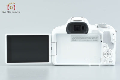 [Used] Canon EOS R50 Double Zoom Kit White, Low Shutter Count