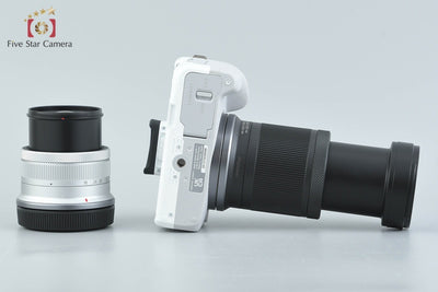 [Used] Canon EOS R50 Double Zoom Kit White, Low Shutter Count