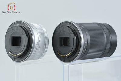 [Used] Canon EOS R50 Double Zoom Kit White, Low Shutter Count
