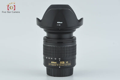 【中古】Nikon ニコン AF-P DX NIKKOR 10-20mm f/4.5-5.6 G VR
