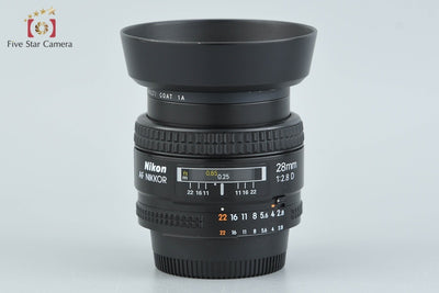 【中古】Nikon ニコン AF NIKKOR 28mm f/2.8 D