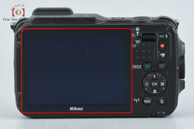 [Used] Nikon COOLPIX AW120 Camouflage Green Compact Digital Camera