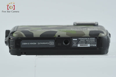 [Used] Nikon COOLPIX AW120 Camouflage Green Compact Digital Camera