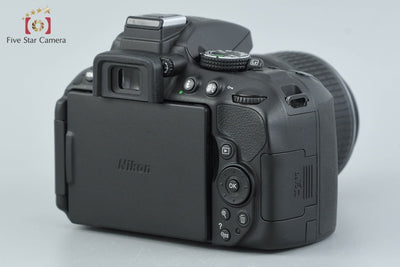 [Used] Nikon D5300 Black + AF-S DX NIKKOR 18-55mm f/3.5-5.6 G VR + AF-S DX NIKKOR 55-200mm f/4-5.6 G ED