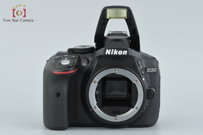 [Used] Nikon D5300 Black + AF-S DX NIKKOR 18-55mm f/3.5-5.6 G VR + AF-S DX NIKKOR 55-200mm f/4-5.6 G ED