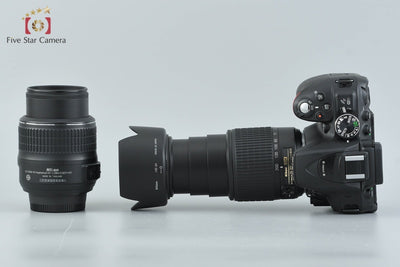 [Used] Nikon D5300 Black + AF-S DX NIKKOR 18-55mm f/3.5-5.6 G VR + AF-S DX NIKKOR 55-200mm f/4-5.6 G ED