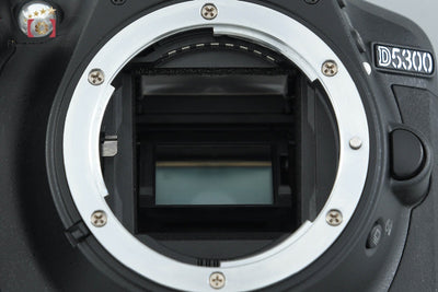 [Used] Nikon D5300 Black + AF-S DX NIKKOR 18-55mm f/3.5-5.6 G VR + AF-S DX NIKKOR 55-200mm f/4-5.6 G ED