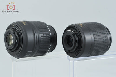 [Used] Nikon D5300 Black + AF-S DX NIKKOR 18-55mm f/3.5-5.6 G VR + AF-S DX NIKKOR 55-200mm f/4-5.6 G ED
