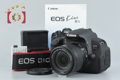 【中古】Canon キヤノン EOS Kiss X7i EF-S 18-55mm IS STM レンズキット