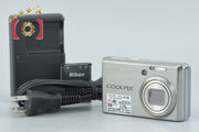 【中古】Nikon ニコン COOLPIX S600 チタンシルバー コンパクトデジタルカメラ