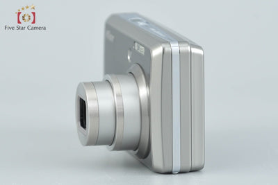 【中古】Nikon ニコン COOLPIX S600 チタンシルバー コンパクトデジタルカメラ