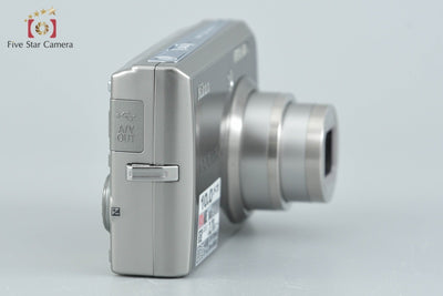 【中古】Nikon ニコン COOLPIX S600 チタンシルバー コンパクトデジタルカメラ