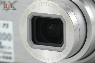 【中古】Nikon ニコン COOLPIX S600 チタンシルバー コンパクトデジタルカメラ