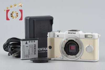 【中古】PENTAX ペンタックス Q ホワイト ミラーレス一眼カメラ シャッター回数僅少