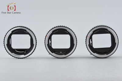 Used PENTAX A 645 No.1 No.2 No.3 Extension Tube Set for 645