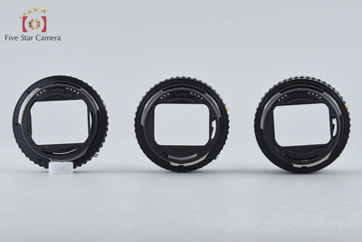 Used PENTAX A 645 No.1 No.2 No.3 Extension Tube Set for 645