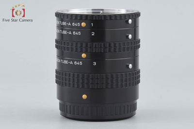 Used PENTAX A 645 No.1 No.2 No.3 Extension Tube Set for 645