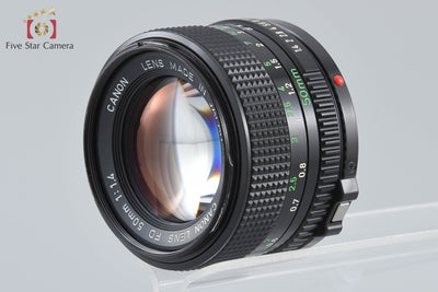 【中古】Canon キヤノン New FD 50mm f/1.4