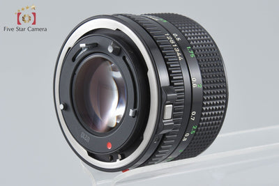 【中古】Canon キヤノン New FD 50mm f/1.4