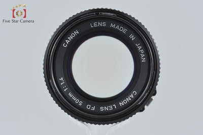 【中古】Canon キヤノン New FD 50mm f/1.4