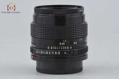 【中古】Canon キヤノン New FD 50mm f/1.4
