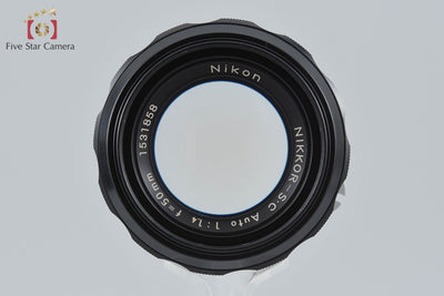 [Used] Nikon NIKKOR-S.C Auto 50mm f/1.4