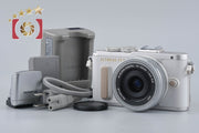 【中古】OLYMPUS オリンパス PEN E-PL8 14-42mm EZ レンズキット ホワイト シャッター回数僅少