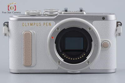 【中古】OLYMPUS オリンパス PEN E-PL8 14-42mm EZ レンズキット ホワイト シャッター回数僅少