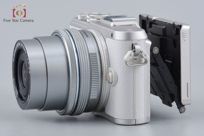 【中古】OLYMPUS オリンパス PEN E-PL8 14-42mm EZ レンズキット ホワイト シャッター回数僅少