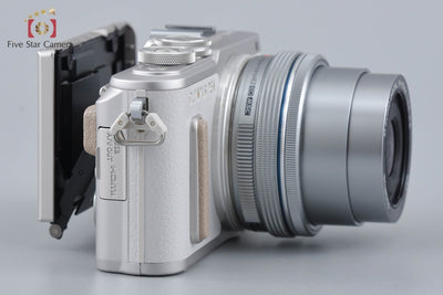 【中古】OLYMPUS オリンパス PEN E-PL8 14-42mm EZ レンズキット ホワイト シャッター回数僅少
