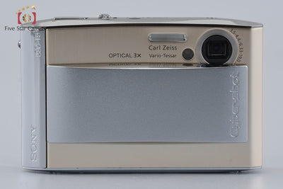 【中古】SONY ソニー Cyber-Shot DSC-T5 ゴールド コンパクトデジタルカメラ 元箱付き
