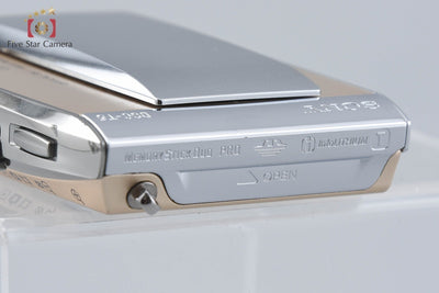 【中古】SONY ソニー Cyber-Shot DSC-T5 ゴールド コンパクトデジタルカメラ 元箱付き
