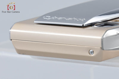 【中古】SONY ソニー Cyber-Shot DSC-T5 ゴールド コンパクトデジタルカメラ 元箱付き