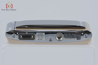 【中古】SONY ソニー Cyber-Shot DSC-T5 ゴールド コンパクトデジタルカメラ 元箱付き