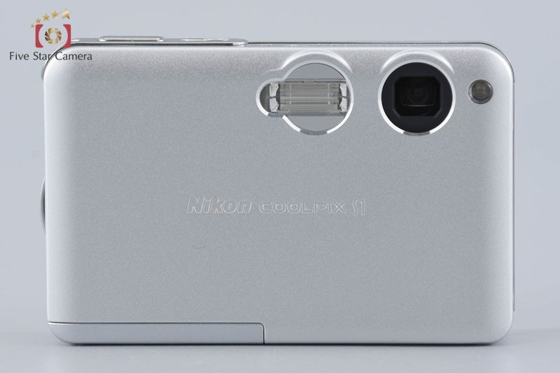 中古】Nikon ニコン COOLPIX S1 シルバー コンパクトデジタルカメラ