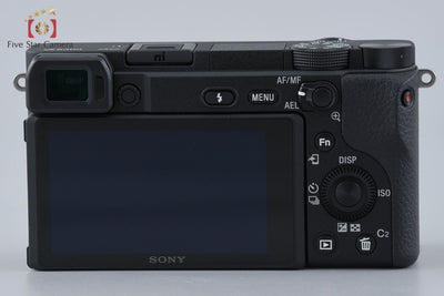 【中古】SONY ソニー α6400 ILCE-6400 ダブルズームレンズキット ブラック シャッター回数僅少 元箱付き