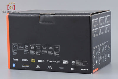 【中古】SONY ソニー α6400 ILCE-6400 ダブルズームレンズキット ブラック シャッター回数僅少 元箱付き