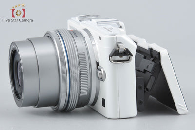 [Used] OLYMPUS Olympus PEN Lite E-PL6 14-42mm EZ Lens Kit White Shutter Count Very Low