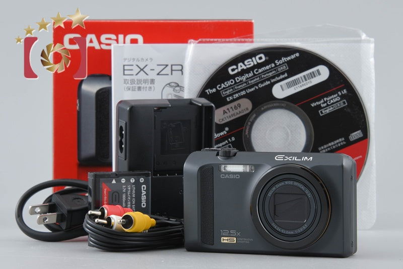CASIO EXILIM EX-ZR1800 デジタルカメラ　ブラック Casio EXILIM ZR1800 digital camera W. 18x Zoom Lens Gold | eBay