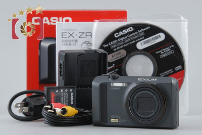 【中古】CASIO カシオ HIGH SPEED EXILIM EX-ZR100 ブラック コンパクトデジタルカメラ 元箱付き