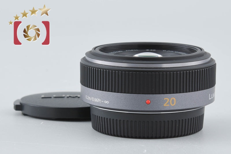 [Used] Panasonic LUMIX G 20mm f/1.7 ASPH. H-H020