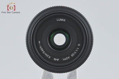 [Used] Panasonic LUMIX G 20mm f/1.7 ASPH. H-H020