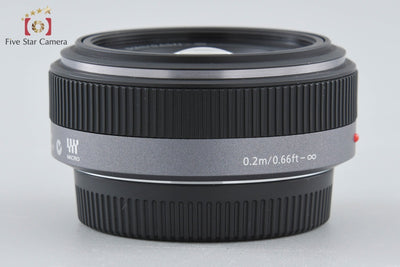 [Used] Panasonic LUMIX G 20mm f/1.7 ASPH. H-H020