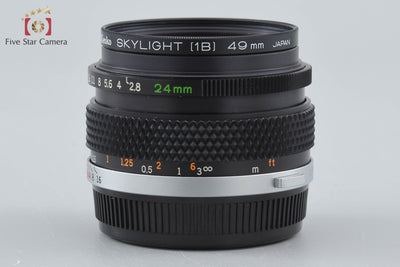 [Used] OLYMPUS Olympus H.ZUIKO AUTO-W 24mm f/2.8