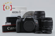 【中古】Canon キヤノン EOS Kiss X5 ダブルズームレンズキット シャッター回数僅少